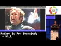 PyCon DE 2018 LT Python Is For Everybody - Nick