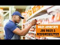Sales Associate Job Roles and Responsibilities