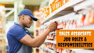 Sales Associate Job Roles and Responsibilities
