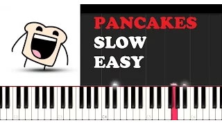 Download OMFG - Pancakes (SLOW EASY PIANO TUTORIAL) MP3