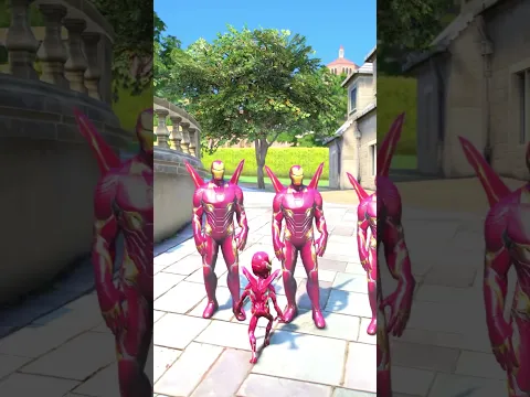Duplicate iron man came in iron kid place | #gta5 #shorts #youtubeshorts