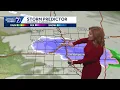 Spotty showers Monday overnight snow for Omaha area
