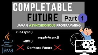 Java 8 CompletableFuture LIVE Code Demo Tutorial runAsync supplyAsync Async Part 1