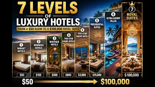 Inside the 7 Levels of Luxury Hotels From Budget Rooms to Royal Suites