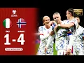 Italië vs Noorwegen 1-4 | Alle hoogtepunten en alle doelpunten | WK-kwalificatiewedstrijden 26