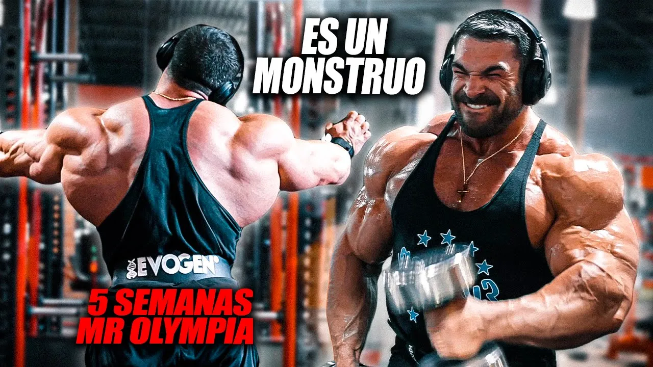 DEREK LUNSFORD HECHO UN MONSTRUO A 5 SEMANAS DEL MR OLYMPIA 2023 - Victor Valdivia