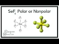 Is SeF6 Polar or Nonpolar Selenium Hexafluoride