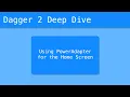 Dagger 2 Deep Dive - Using PowerAdapter for the Home Screen