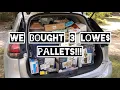 Bought 3 Lowes Pallets For 500 Retail 4 500