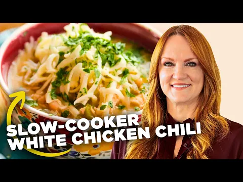 Ree Drummond's MUST HAVE Slow-Cooker White Chicken Chili🍴🤩 The Pioneer Woman | Food Network