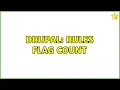 Drupal Rules Flag Count