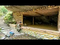 Man Builds a Secret House Under a Giant Rock in 7 Days | Full Build by @BushcraftIdeas-e9q​