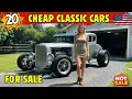 THE CLASSIC CAR MARKET IS IN TROUBLE Look at these sale results 20 Classic Cars For Sale