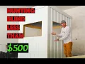 Building Big Deer Blind For Under 500