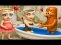Download Lagu BALLERINA Sad Story of Love with Tung Tung Sahur \u0026 Espressona in Granny House! New Animation
