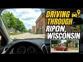 Driving through Ripon Wisconsin