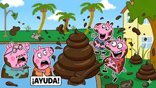 Peppa Pig hace una travesura muy loca en la piscina
