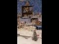Lefton Colonial Village Christmas display with trains