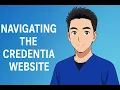 Navigating the Credentia Website
