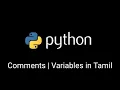 Comments and Variables in Python Programming Session-1 ENG Pycharm IDE
