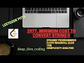 2977 Minimum Cost to Convert String II Trie Graph Dynamic Programming