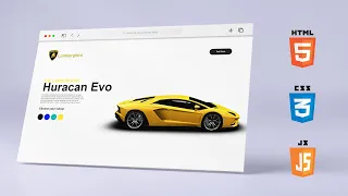 Car Website Design Html5 CSS3 Javascript Tutorial Learn with Pro