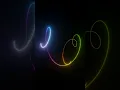 3d spirograph math animation made with Blender Python