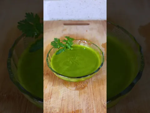 Green chutney recipe #shorts #recipe #chutney #food #spicy