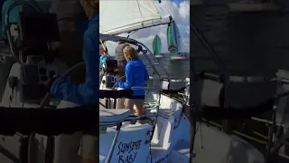 December sailing on Galveston Bay