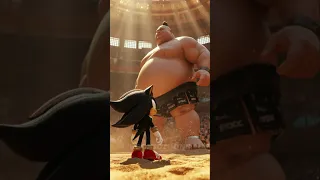 Sonic Vs Sumo Wrestler Shadow Knuckles And Tails Help Sonic Sonicthehedgehog 