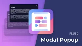 Fluid RapidWeaver Stack - Modal Tutorial