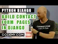 Contact Pages in Django - Python Django Dentist Website