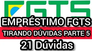 Antecipação Saque Aniversário - Empréstimo Fgts Tirando Dúvidas Dos Comentários Parte 5