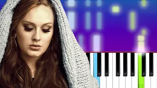 Download Adele - Don't You Remember  | Piano Tutorial MP3