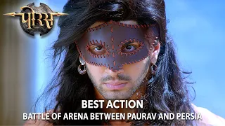 porus battle of arena between paurav and persia best action scene swastik productions india