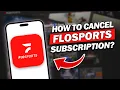 How To Cancel FloSports Subscription Problem Solved