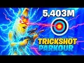 FORTNITE TRICKSHOT PARKOUR CHALLENGE 100 Levels