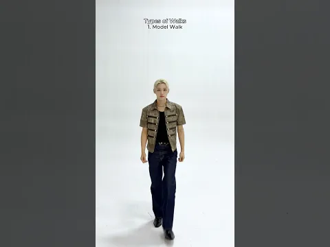 Felix, Bang Chan, Hyunjin, HAN: Types of walk