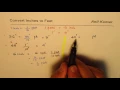 How to Convert Inch to Feet