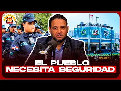 MANUEL CRUZ: EL PUEBLO ES QUE NECESITA SEGURIDAD