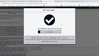 FreeCodeCamp Diff Two Arrays