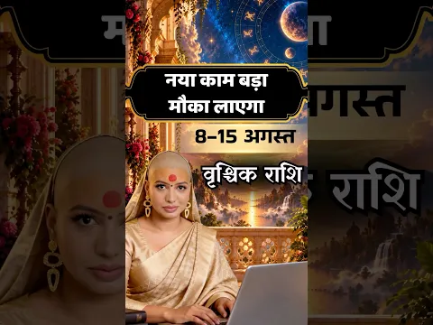 8-15 September Vrishchik Rashifal: नयाकाम बड़ा मौका लाएगा ! #gurumaarukmaniji #scorpio
