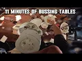 POV Satisfying 11 Minutes of Bussing Tables