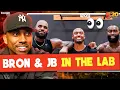 Jeff Teague REACTS to LeBron Jaylen Brown Tyrese Maxey ON THE COURT Peyton Watson signs w Cavs