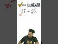 ASVAB Mental Math in a Flash 2-Digit Addition No Calculator
