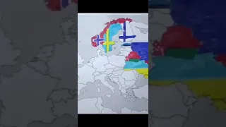 How to draw a map and paint flags Estonia Lithuania and Latvia flags painting