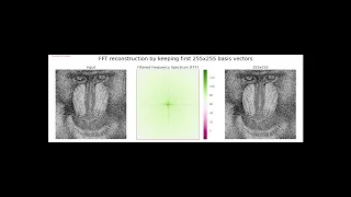 Fast Fourier Transform divide conquer Algorithm 1D 2D python