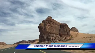                                           العلا إلى حائل شون جميلة على الطريق دندنها