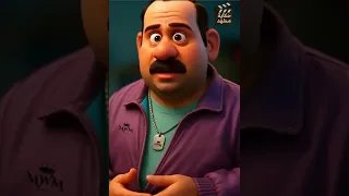 حكاية مشهد هاااا معنا ولا تونس مغاوري بنك الحظ محمد ثروت 