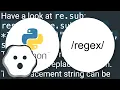 Python Regex instantly replace groups